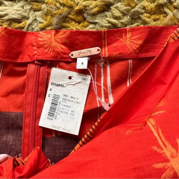 Johanna Ortiz Off Shoulder Tie Front Minidress - Picture 5 of 6